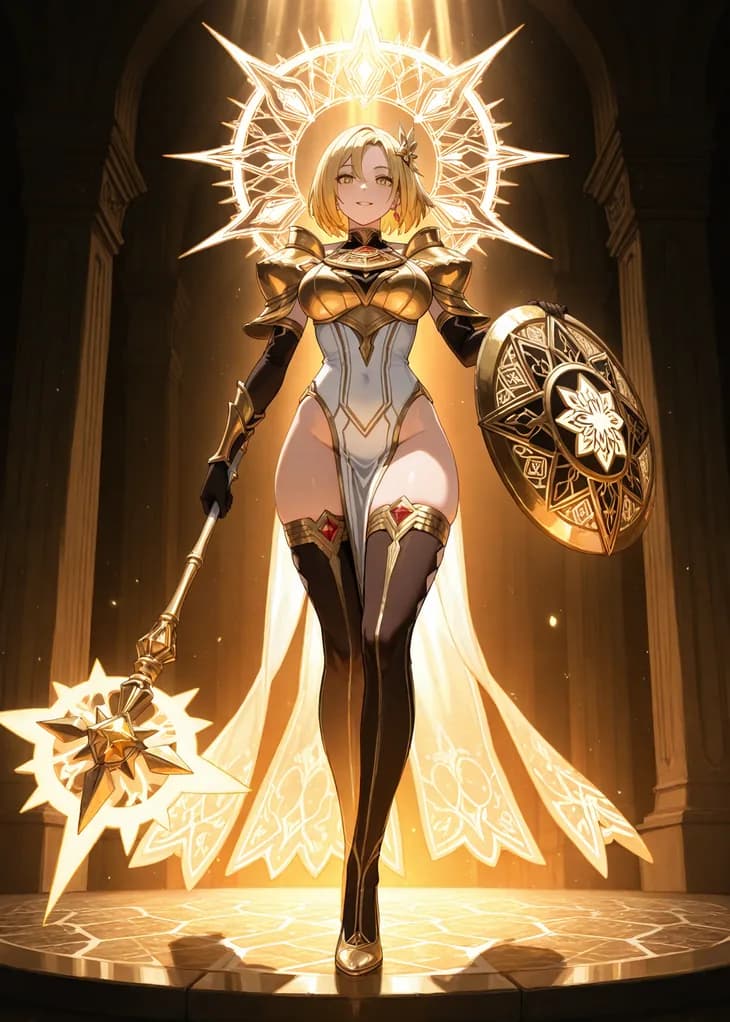 Wilda, Epic Guardian of the Auralis hive — Hive TCG card art