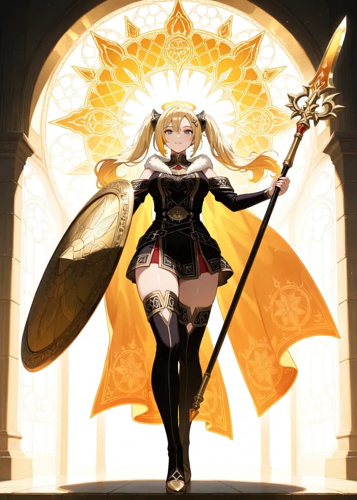 Anka, Epic Guardian of the Auralis hive — Hive TCG card art