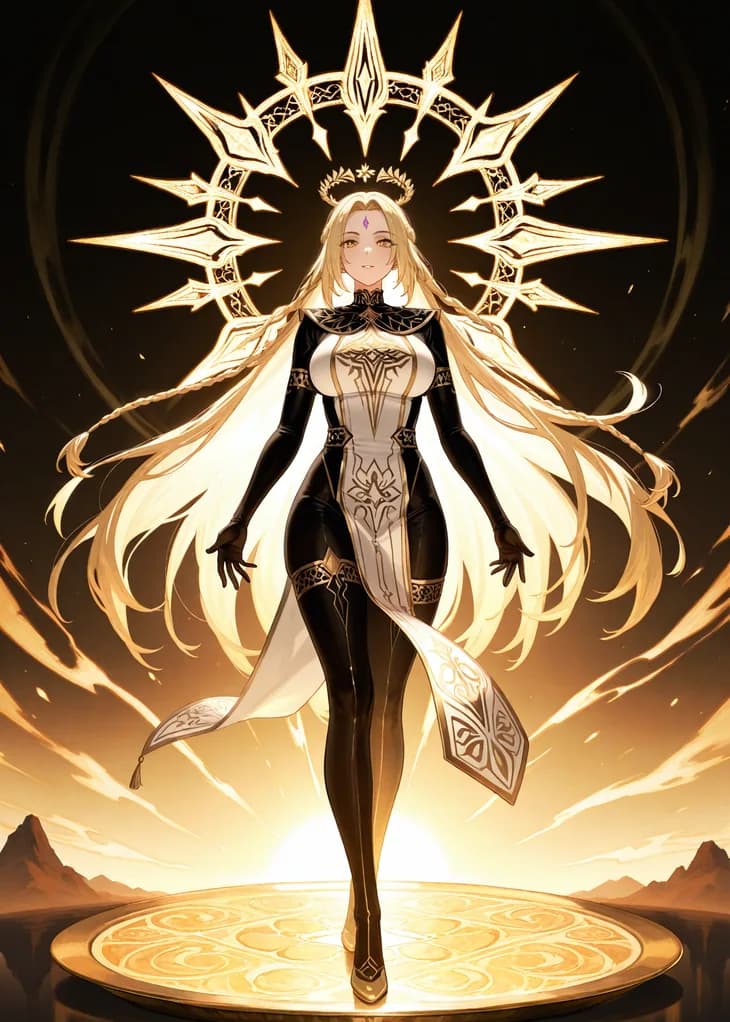 Celi, Epic Guardian of the Auralis hive — Hive TCG card art