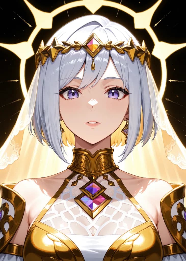 Vika, Royal Princess of the Auralis hive — Hive TCG card art