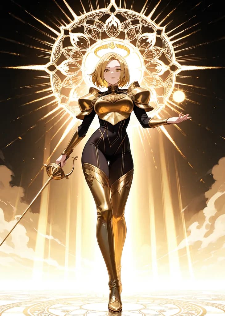 Goda, Rare Soldier of the Auralis hive — Hive TCG card art