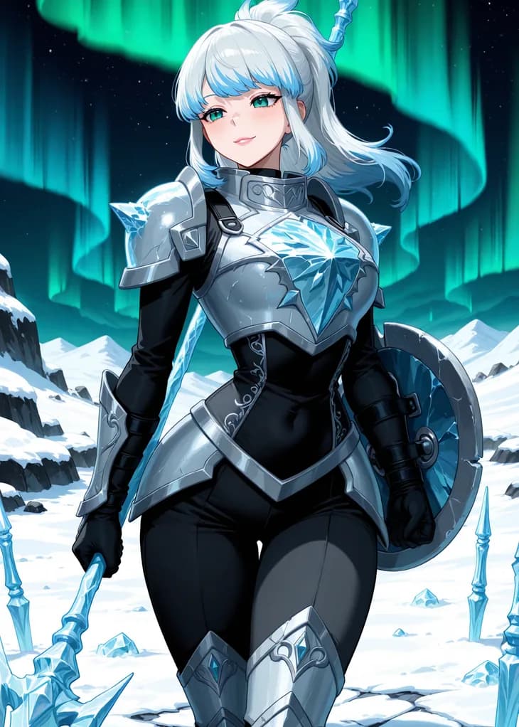 Astrid, Rare Soldier of the Boreal hive — Hive TCG card art