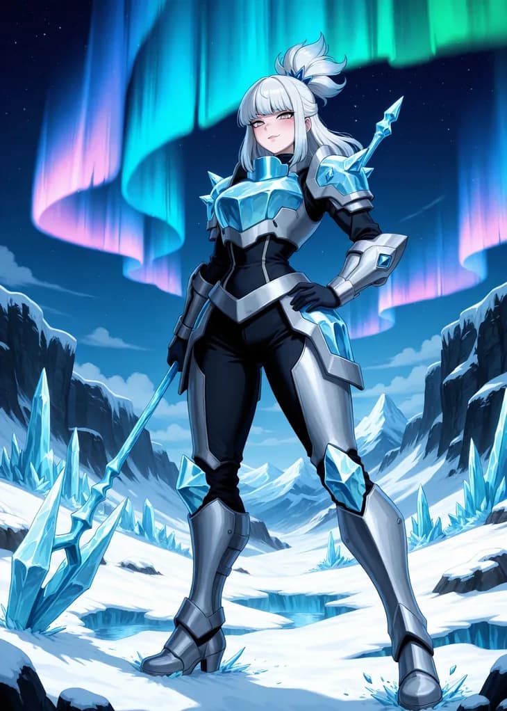 Isolde, Epic Guardian of the Boreal hive — Hive TCG card art