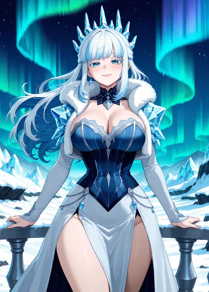 Neva, Royal Princess of the Boreal hive — Hive TCG card art