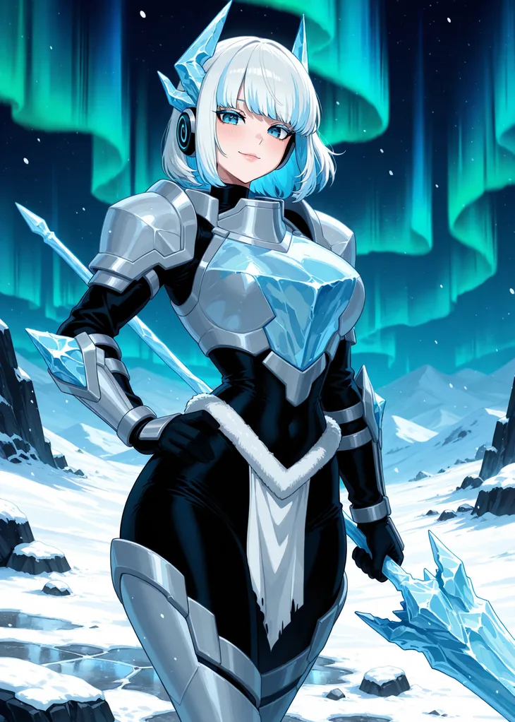 Nix, Rare Soldier of the Boreal hive — Hive TCG card art