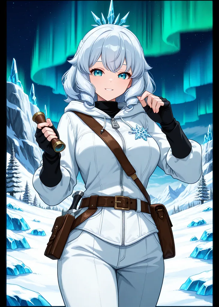 Iva, Uncommon Scout of the Boreal hive — Hive TCG card art