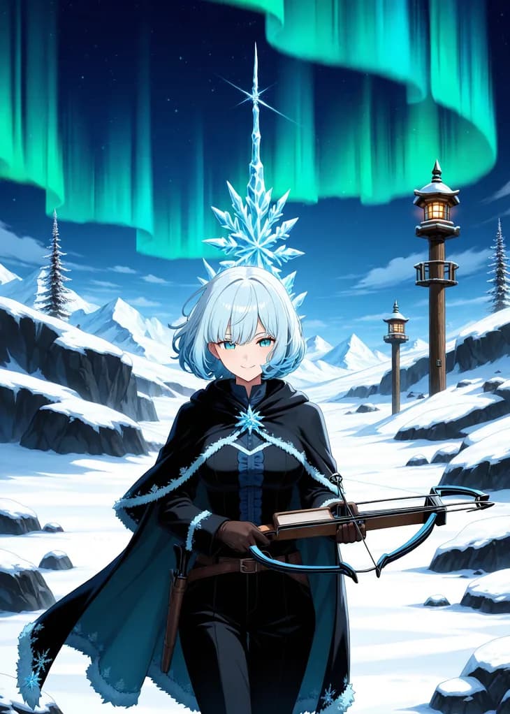 Mira, Uncommon Scout of the Boreal hive — Hive TCG card art