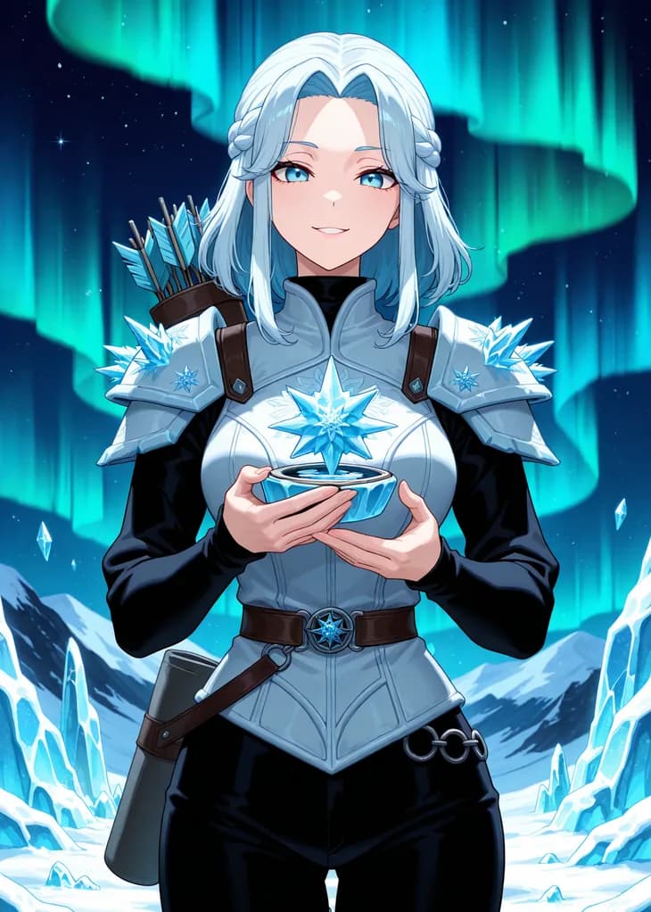 Talvi, Uncommon Scout of the Boreal hive — Hive TCG card art