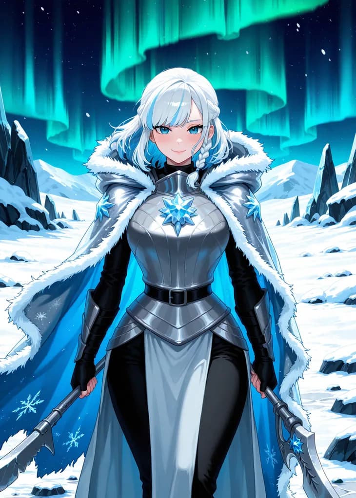 Solveig, Rare Soldier of the Boreal hive — Hive TCG card art