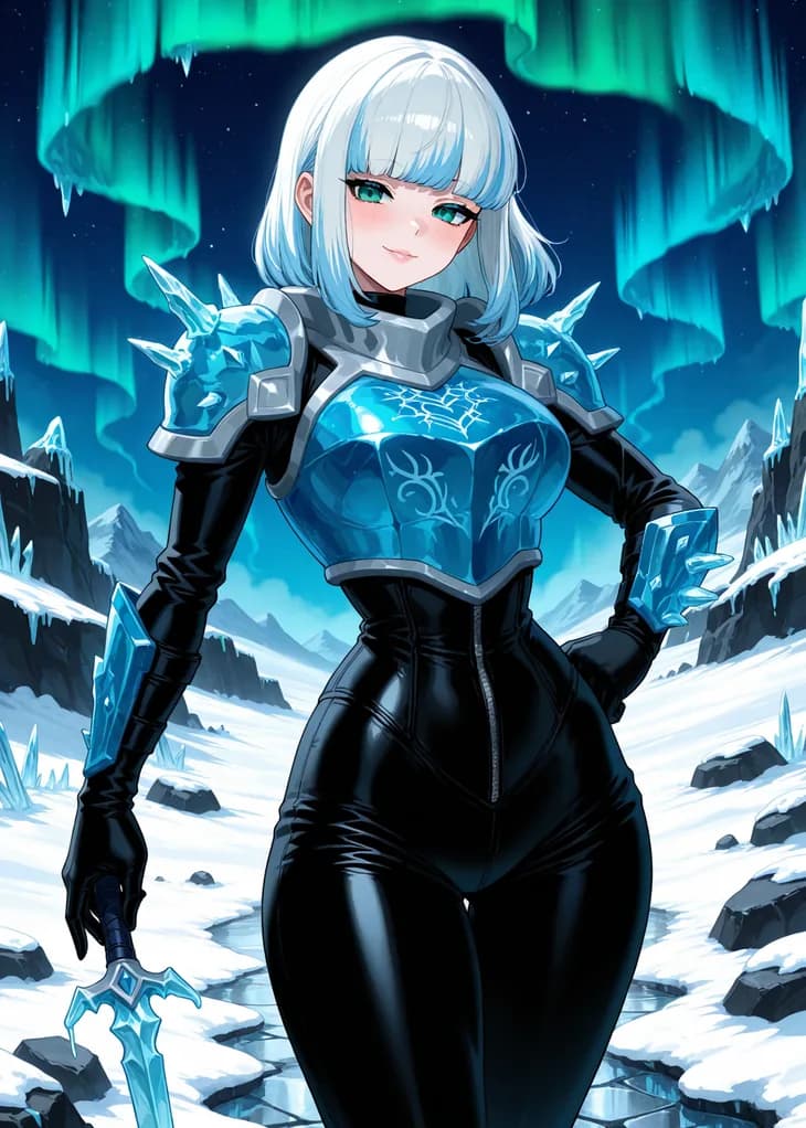 Vela, Rare Soldier of the Boreal hive — Hive TCG card art