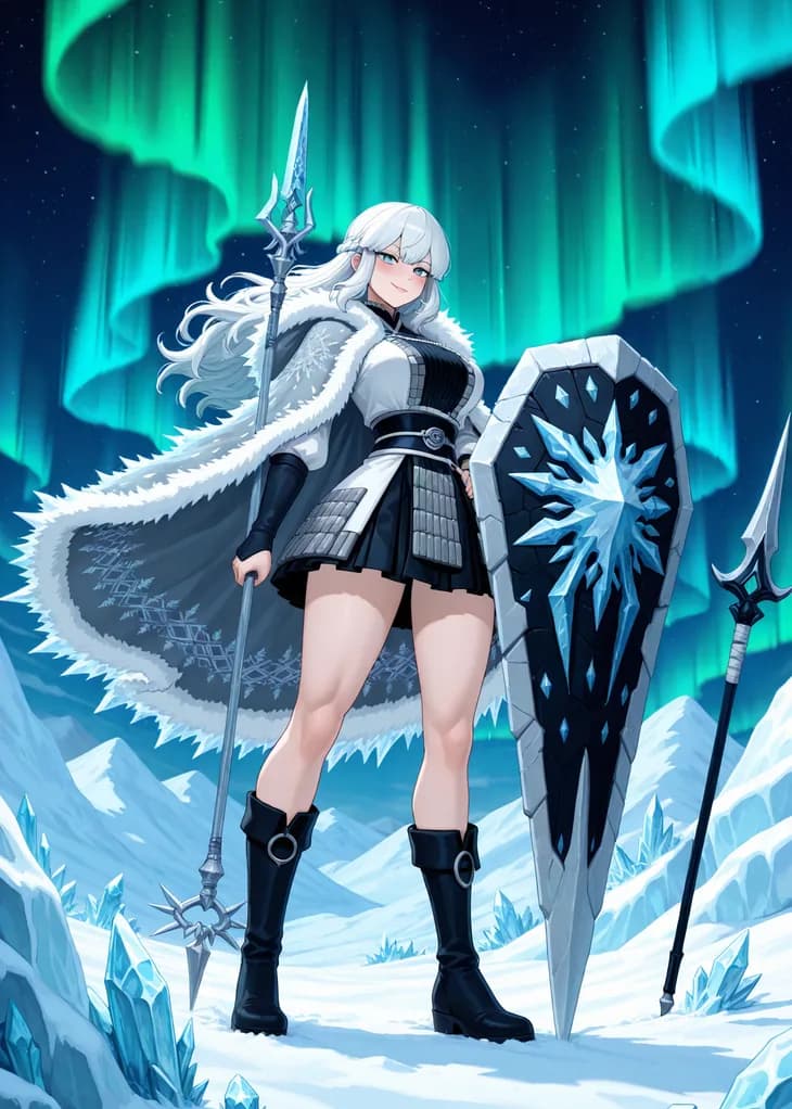 Vesna, Epic Guardian of the Boreal hive — Hive TCG card art