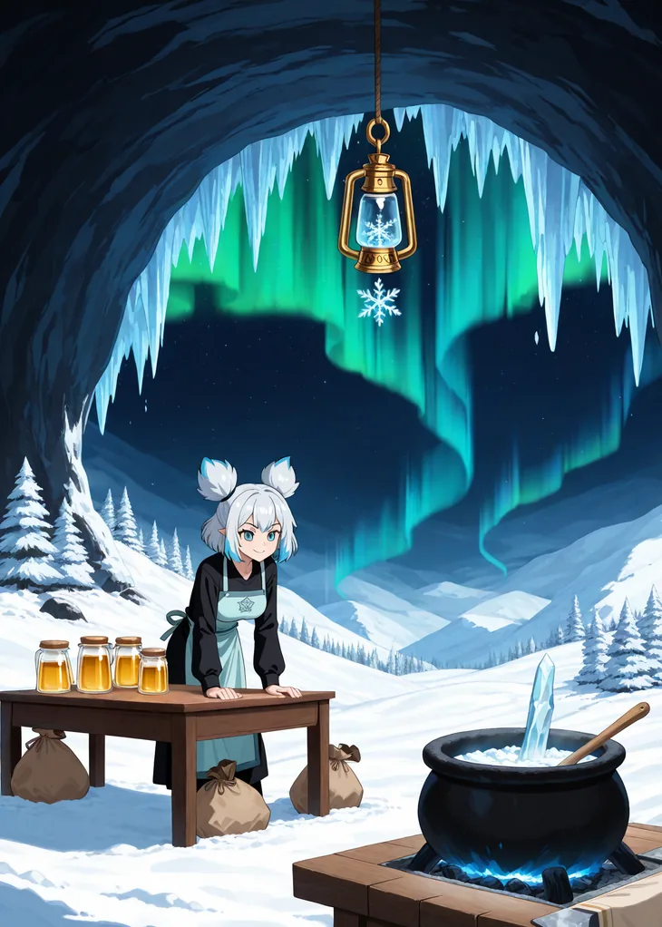 Pim, Common Worker of the Boreal hive — Hive TCG card art