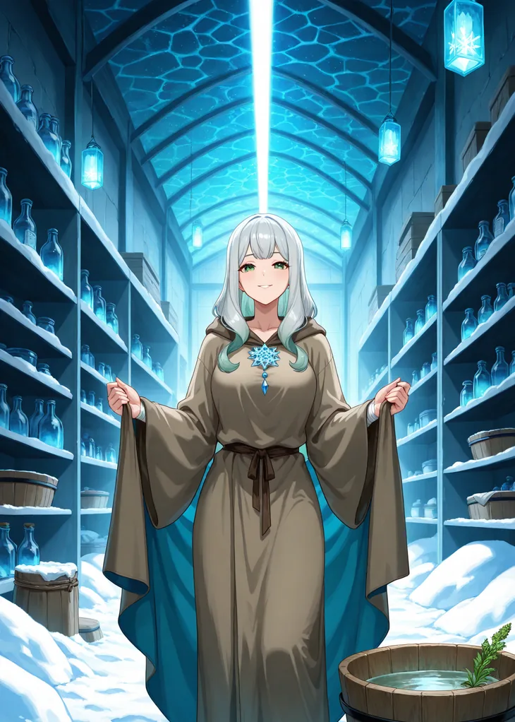 Ona, Common Worker of the Boreal hive — Hive TCG card art