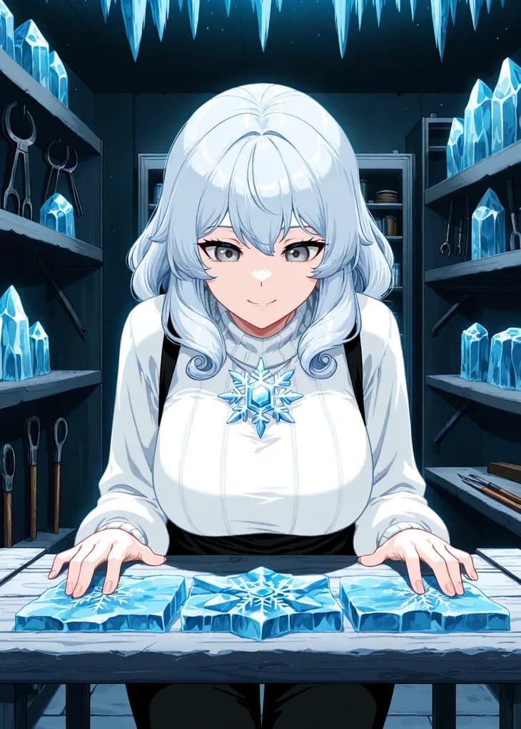 Poppy, Common Worker of the Boreal hive — Hive TCG card art
