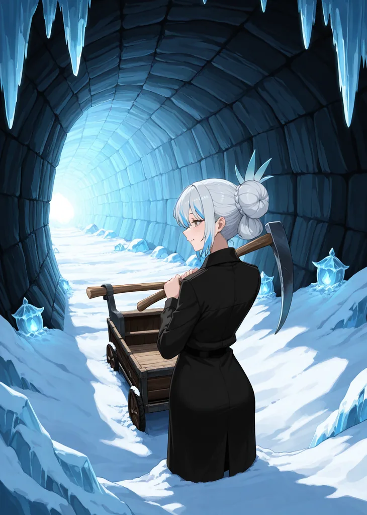 Cora, Common Worker of the Boreal hive — Hive TCG card art