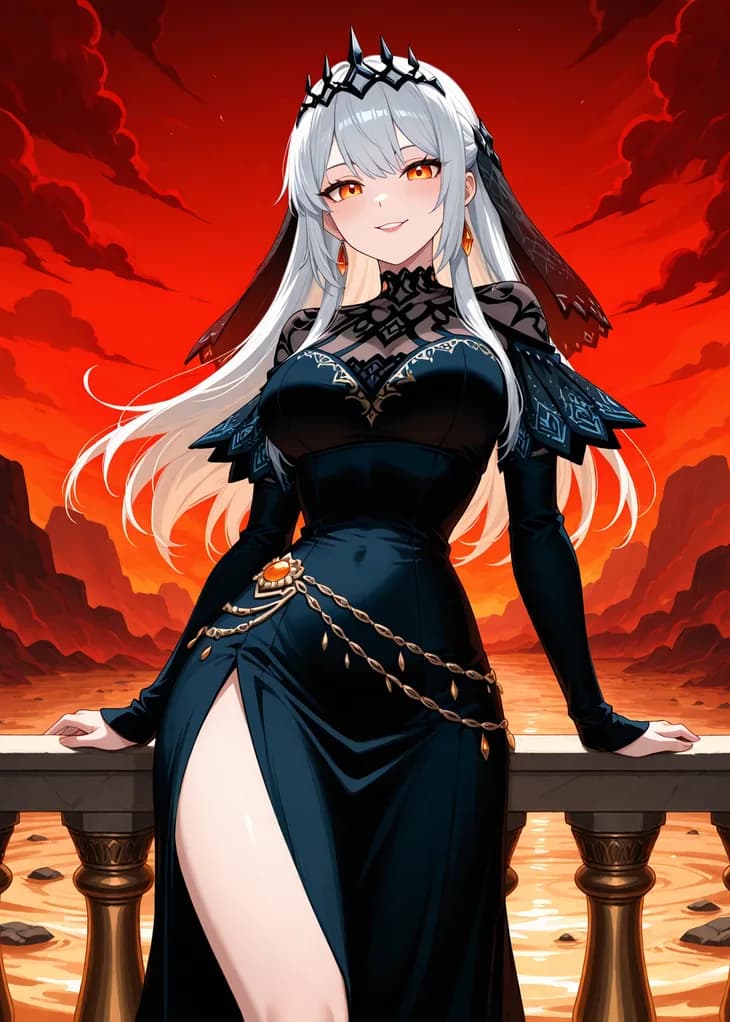 Cendra, Royal Princess of the Ignara hive — Hive TCG card art