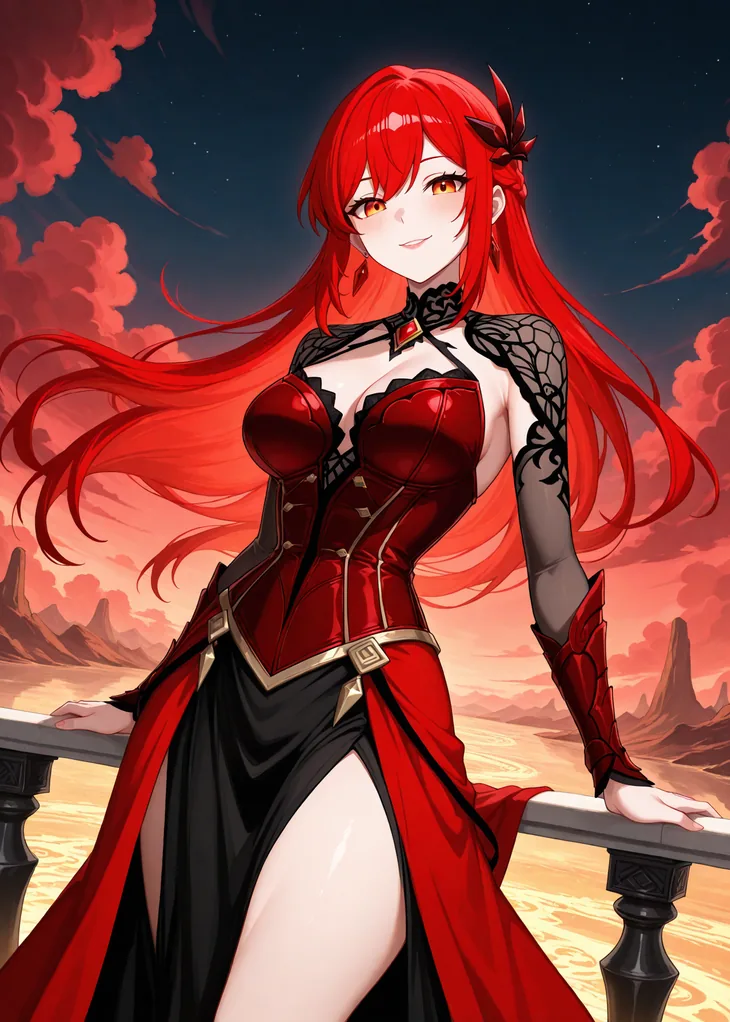 Pyrelia, Royal Princess of the Ignara hive — Hive TCG card art