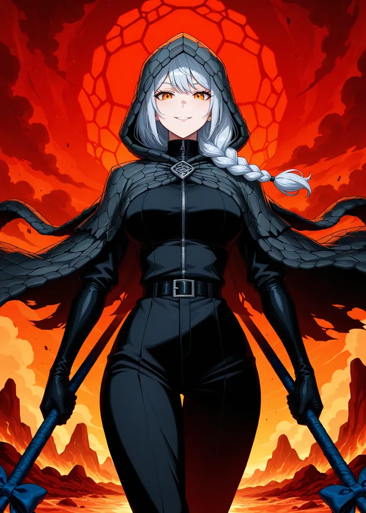 Ashen, Uncommon Scout of the Ignara hive — Hive TCG card art