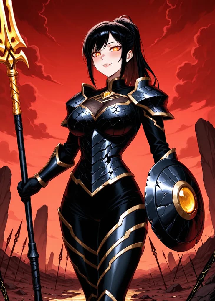 Scoria, Rare Soldier of the Ignara hive — Hive TCG card art