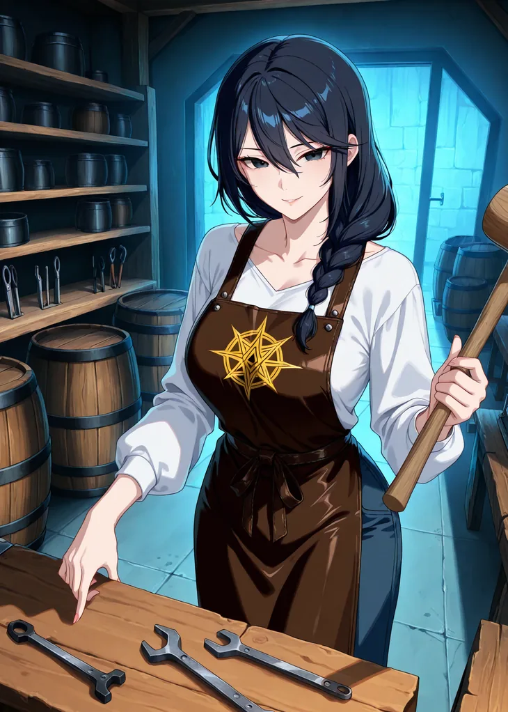 Ola, Common Worker of the Obscura hive — Hive TCG card art