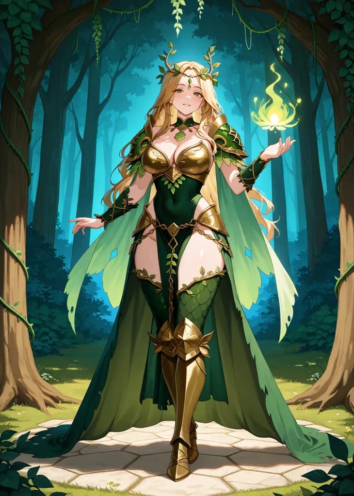 Bryn, Epic Guardian of the Verdania hive — Hive TCG card art