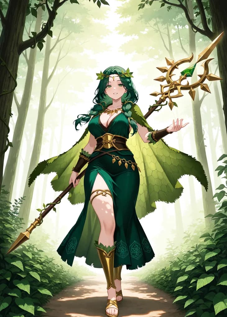 Dena, Epic Guardian of the Verdania hive — Hive TCG card art