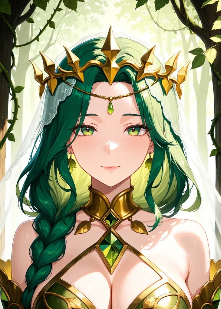 Verdania, Queen of the Verdania hive — Hive TCG card art