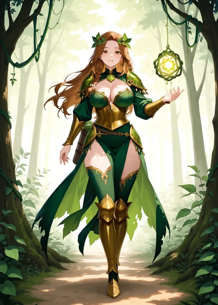 Zora, Uncommon Scout of the Verdania hive — Hive TCG card art
