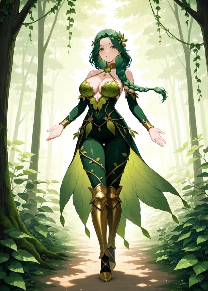 Ines, Uncommon Scout of the Verdania hive — Hive TCG card art