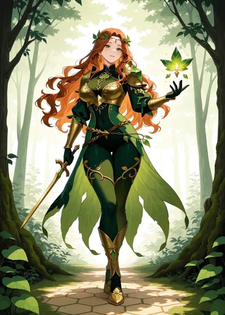Runa, Rare Soldier of the Verdania hive — Hive TCG card art