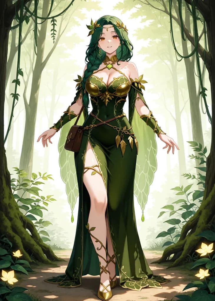 Oona, Common Worker of the Verdania hive — Hive TCG card art