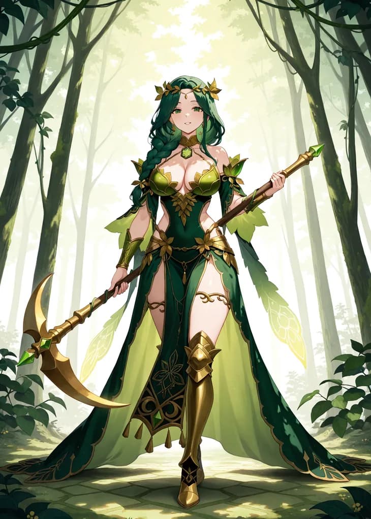 Rhea, Common Worker of the Verdania hive — Hive TCG card art
