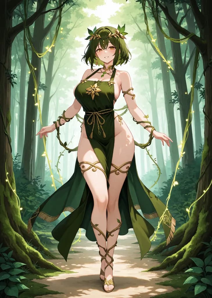 Sena, Common Worker of the Verdania hive — Hive TCG card art