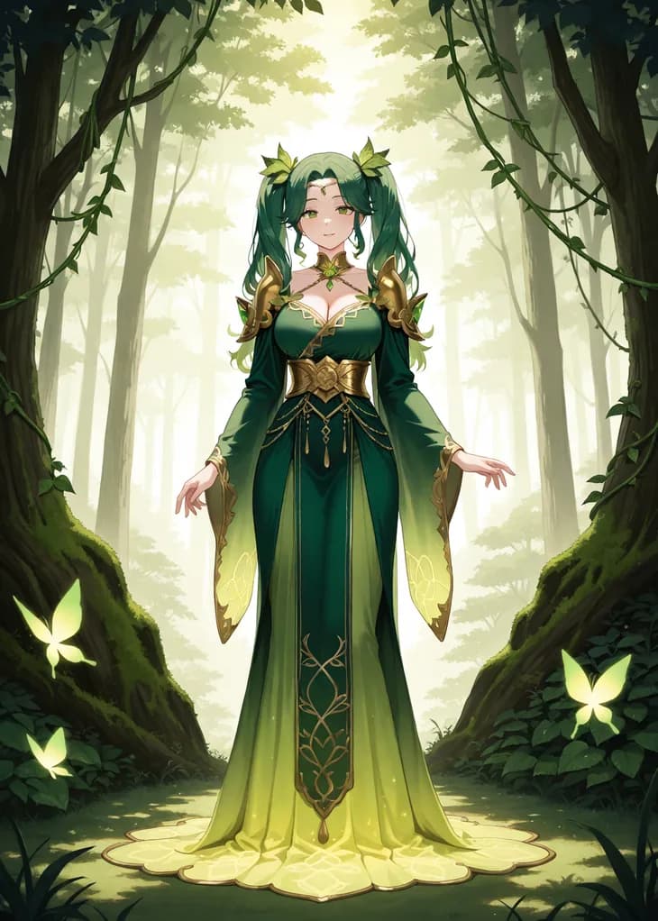 Vika, Common Worker of the Verdania hive — Hive TCG card art