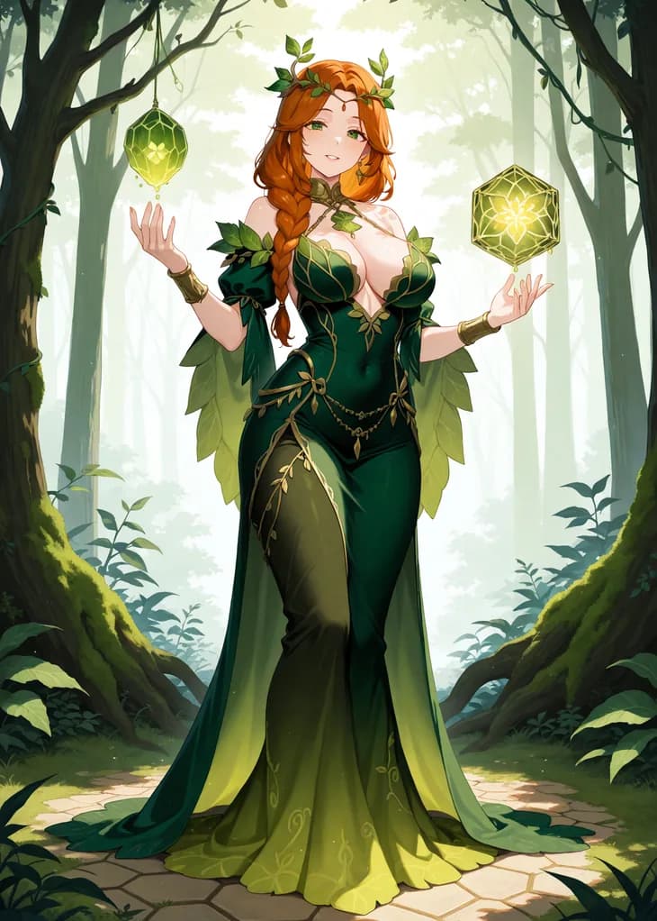 Esla, Common Worker of the Verdania hive — Hive TCG card art