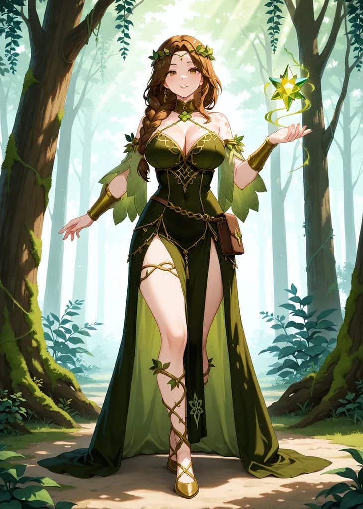 Kaia, Common Worker of the Verdania hive — Hive TCG card art