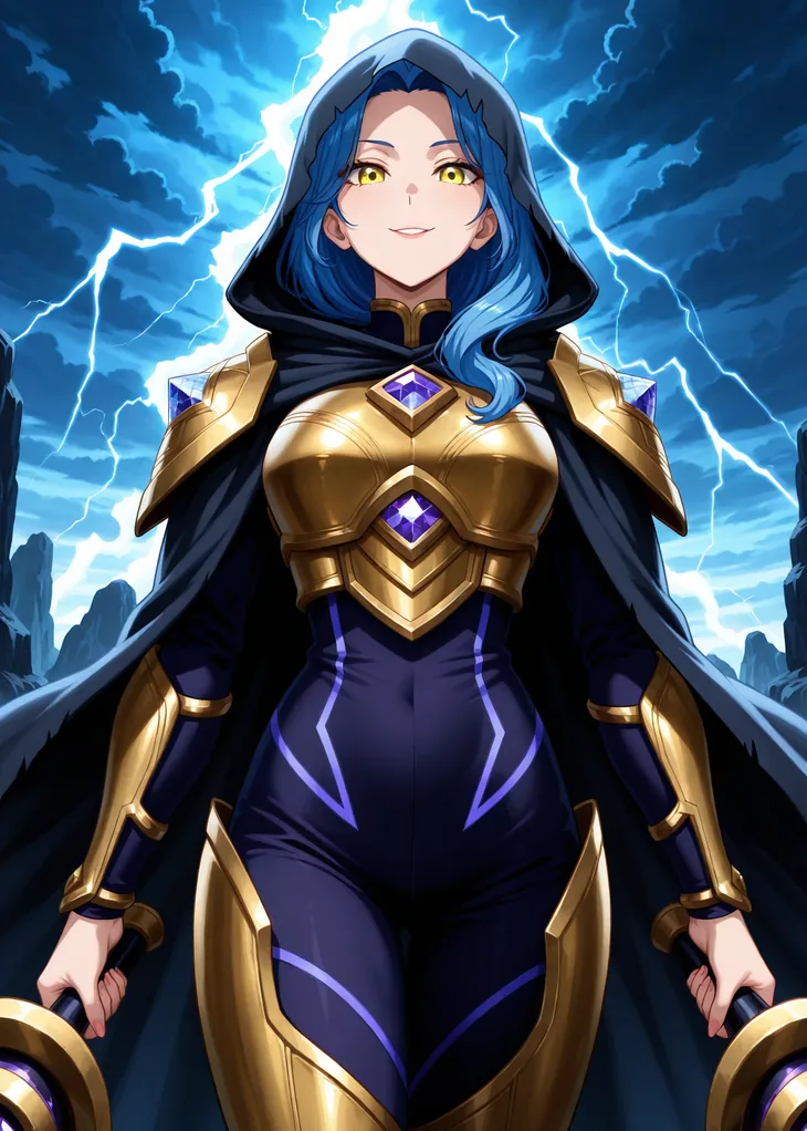 Zara, Uncommon Scout of the Voltaris hive — Hive TCG card art