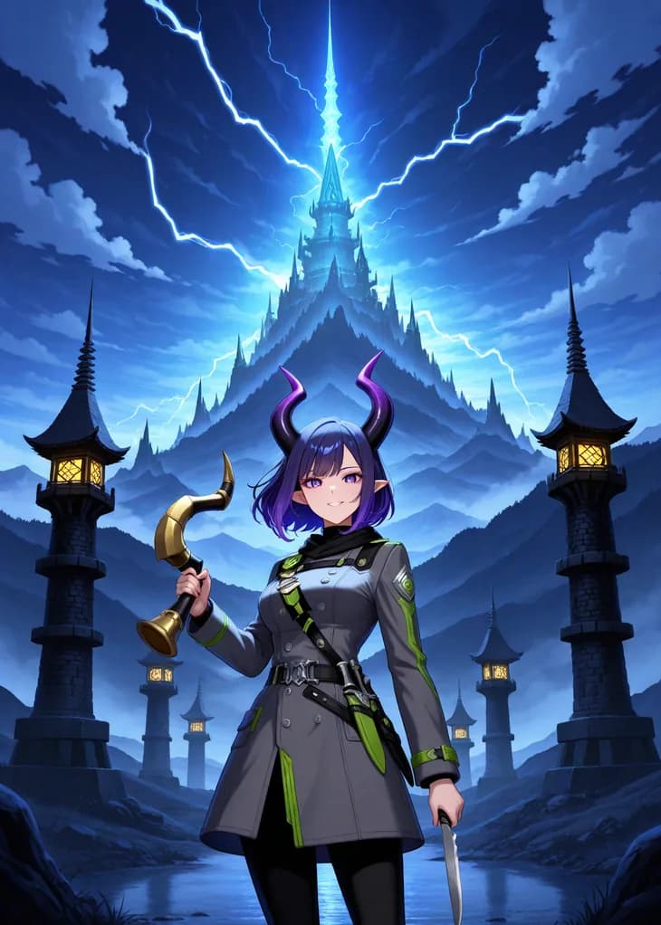 Cora, Uncommon Scout of the Voltaris hive — Hive TCG card art