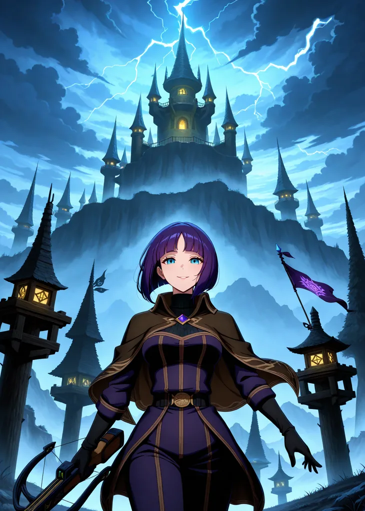 Elle, Uncommon Scout of the Voltaris hive — Hive TCG card art
