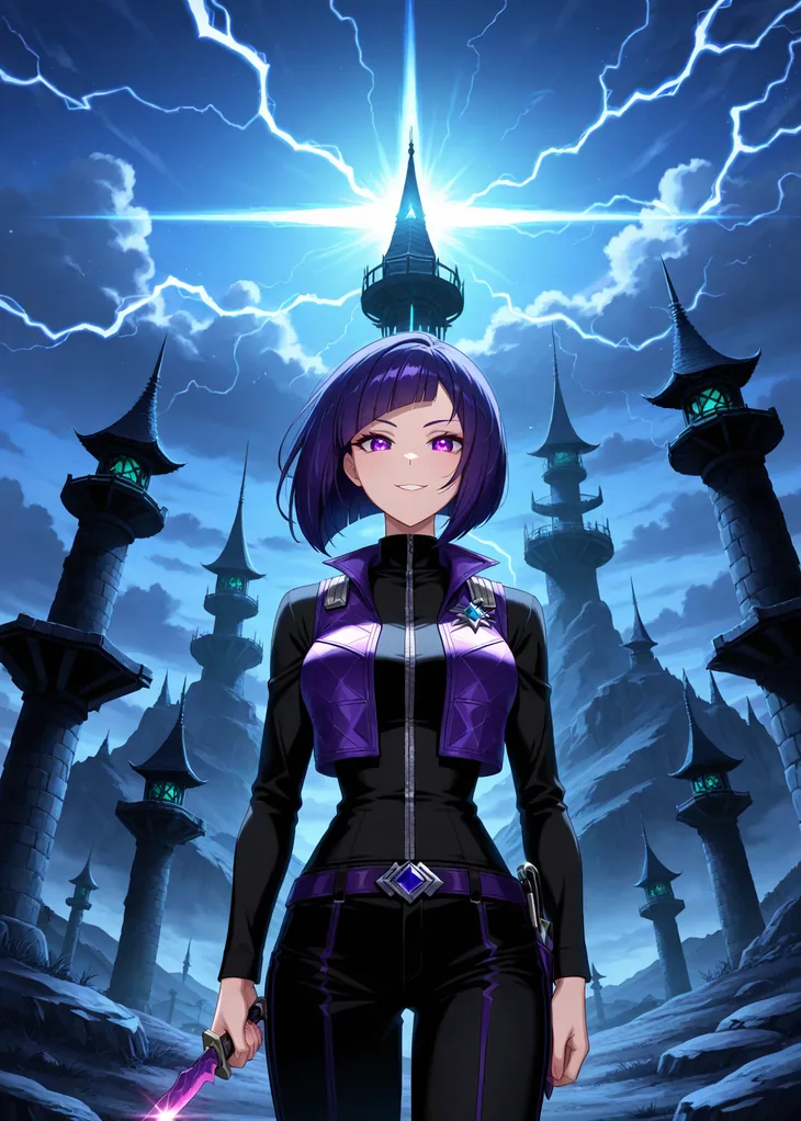 Kaya, Uncommon Scout of the Voltaris hive — Hive TCG card art